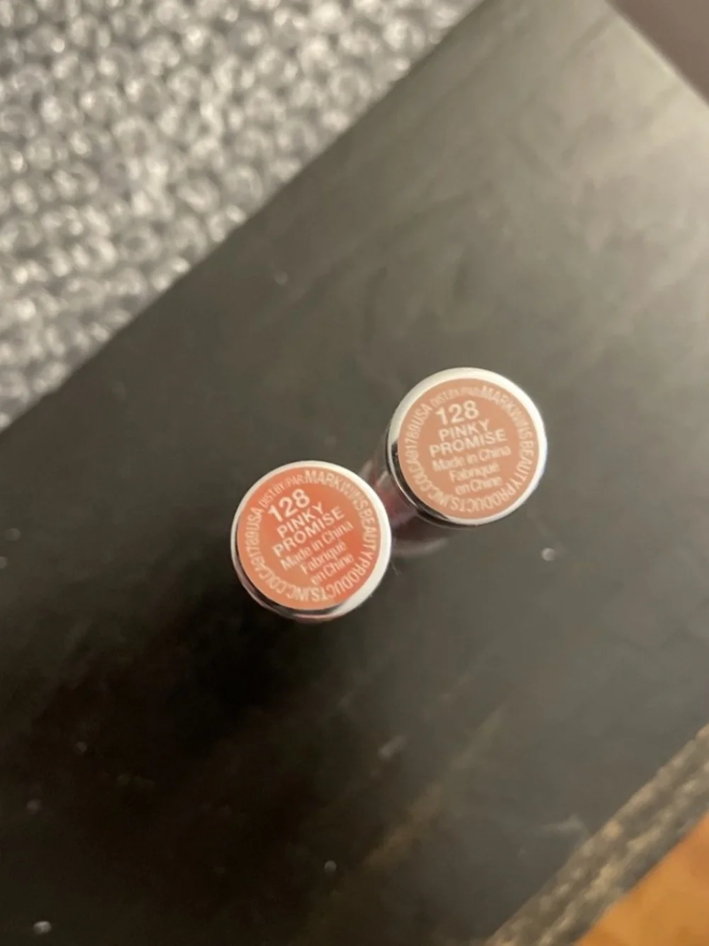 Wet n Wild Megaslicks Balm Stain Moisturizing Lip Colour # 128 PINKY PROMISE x2